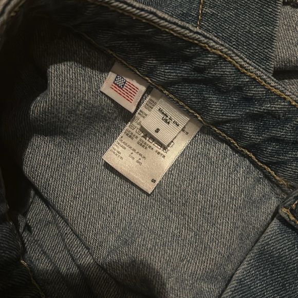 High waisted American Apparel Denim Skirt - Picture 5 of 5